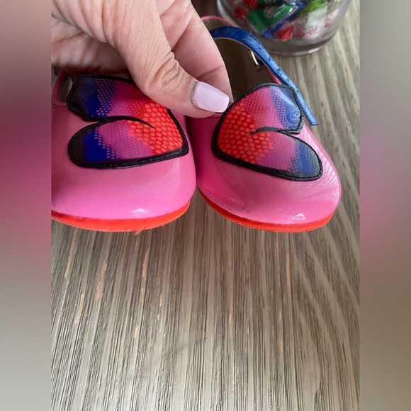 Sophia Webster Butterfly Patent Leather Flat in Pink Sz 29 EUR - Picture 14 of 16